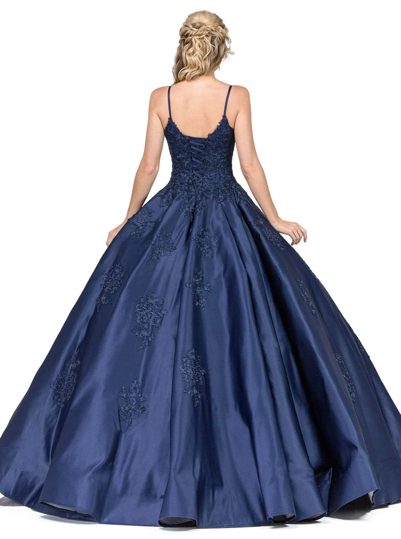 Dancing Queen - 1325 Applique Sweetheart Ballgown 5 Dancing Queen - 1325 Applique Sweetheart Ballgown