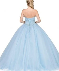 Dancing Queen - 1337 Lace Appliqued Sweetheart Bodice Ballgown 13 Dancing Queen - 1337 Lace Appliqued Sweetheart Bodice Ballgown