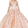 Dancing Queen - 1450 Folded Off-Shoulder Quinceanera Gown 2 Dancing Queen - 1450 Folded Off-Shoulder Quinceanera Gown