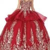 Dancing Queen - 1590 Spaghetti Strap Applique Ballgown