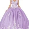 Dancing Queen - 1608 Floral Lace Ballgown