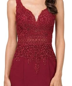 Dancing Queen - 2392 Beaded Fitted Prom Dress