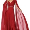 Dancing Queen - 2991 Embellished Plunging V-neck A-line Gown 2 Dancing Queen - 2991 Embellished Plunging V-neck A-line Gown