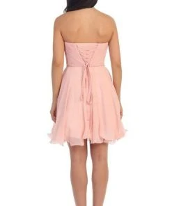 Dancing Queen - 9115 Surplice Sweetheart Bodice Chiffon Prom Dress 24 Dancing Queen - 9115 Surplice Sweetheart Bodice Chiffon Prom Dress