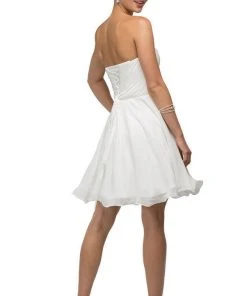 Dancing Queen - 9115 Surplice Sweetheart Bodice Chiffon Prom Dress 23 Dancing Queen - 9115 Surplice Sweetheart Bodice Chiffon Prom Dress