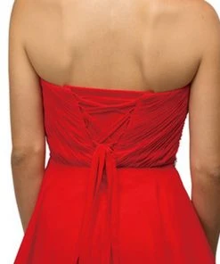 Dancing Queen - 9115 Surplice Sweetheart Bodice Chiffon Prom Dress 25 Dancing Queen - 9115 Surplice Sweetheart Bodice Chiffon Prom Dress