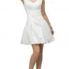Dancing Queen - 9476 Jeweled Cap Sleeve Sweetheart Satin Cocktail Dress 1 Dancing Queen - 9476 Jeweled Cap Sleeve Sweetheart Satin Cocktail Dress