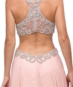 Dancing Queen - 9740 Bejeweled A-line Evening Dress 9 Dancing Queen - 9740 Bejeweled A-line Evening Dress