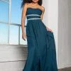 Elizabeth K - GL1017 Sweetheart Sequined Empire Waist Dress 2 Elizabeth K - GL1017 Sweetheart Sequined Empire Waist Dress