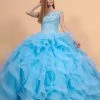Elizabeth K - GL1600 Jewel Embellished Bodice Tulle Ballgown 2 Elizabeth K - GL1600 Jewel Embellished Bodice Tulle Ballgown