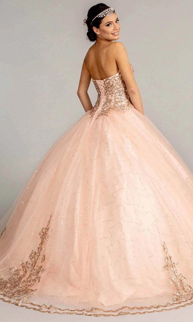 Elizabeth K GL1973 - Strapless Sweetheart Neck Ball Gown 4 Elizabeth K GL1973 - Strapless Sweetheart Neck Ball Gown