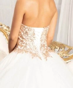 Elizabeth K GL1973 - Strapless Sweetheart Neck Ball Gown 17 Elizabeth K GL1973 - Strapless Sweetheart Neck Ball Gown