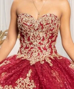 Elizabeth K GL1987 - Strapless Sweetheart Neckline Ball Gown