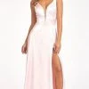 Elizabeth K GL1992 - Plunging Bodice Satin Prom Dress 1 Elizabeth K GL1992 - Plunging Bodice Satin Prom Dress