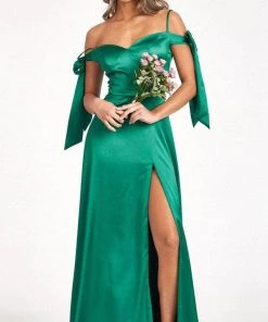 Elizabeth K GL1994 - Tie Strap Satin A-Line Prom Dress 25 Elizabeth K GL1994 - Tie Strap Satin A-Line Prom Dress