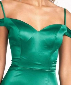 Elizabeth K GL1994 - Tie Strap Satin A-Line Prom Dress 27 Elizabeth K GL1994 - Tie Strap Satin A-Line Prom Dress