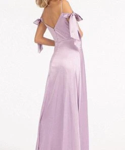 Elizabeth K GL1994 - Tie Strap Satin A-Line Prom Dress 30 Elizabeth K GL1994 - Tie Strap Satin A-Line Prom Dress