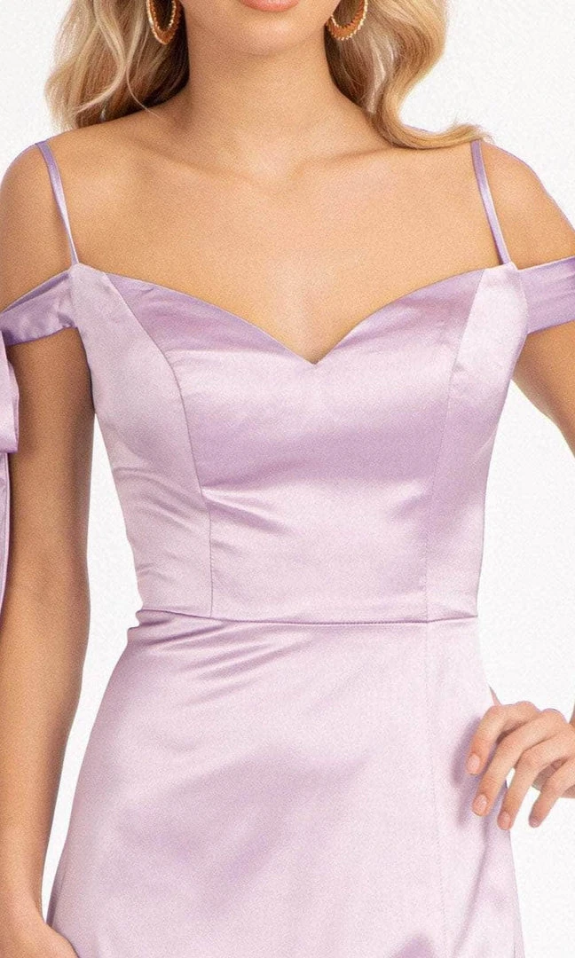 Elizabeth K GL1994 - Tie Strap Satin A-Line Prom Dress 9 Elizabeth K GL1994 - Tie Strap Satin A-Line Prom Dress