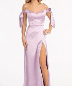 Elizabeth K GL1994 - Tie Strap Satin A-Line Prom Dress 28 Elizabeth K GL1994 - Tie Strap Satin A-Line Prom Dress