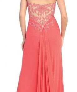 Elizabeth K - GL2016 Embroidered Sweetheart A-Line Dress 7 Elizabeth K - GL2016 Embroidered Sweetheart A-Line Dress