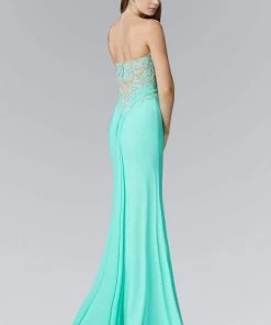 Elizabeth K - GL2016 Embroidered Sweetheart A-Line Dress 9 Elizabeth K - GL2016 Embroidered Sweetheart A-Line Dress