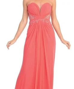 Elizabeth K - GL2016 Embroidered Sweetheart A-Line Dress