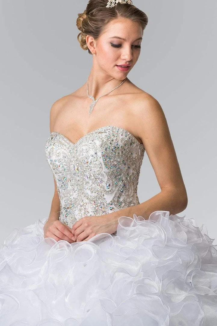 Elizabeth K - GL2209 Ruffled Sweetheart Ballgown 7 Elizabeth K - GL2209 Ruffled Sweetheart Ballgown