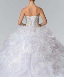 Elizabeth K - GL2209 Ruffled Sweetheart Ballgown 11 Elizabeth K - GL2209 Ruffled Sweetheart Ballgown