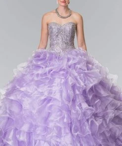 Elizabeth K - GL2209 Ruffled Sweetheart Ballgown