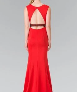 Elizabeth K - GL2306 Sleeveless Jewel Long Dress 7 Elizabeth K - GL2306 Sleeveless Jewel Long Dress