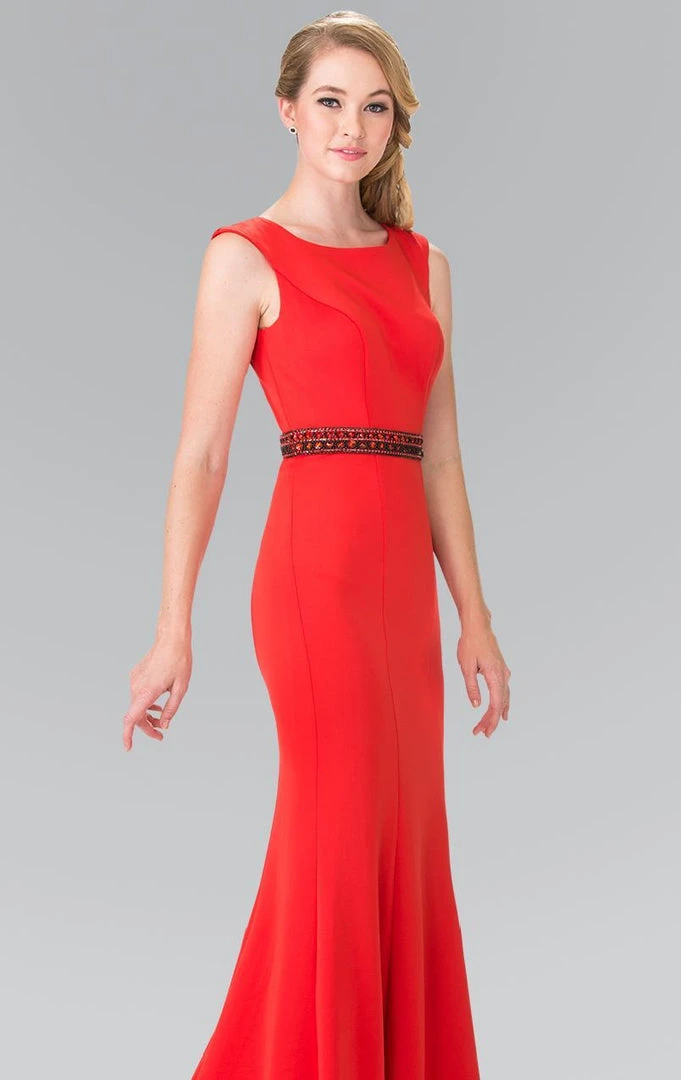 Elizabeth K - GL2306 Sleeveless Jewel Long Dress 3 Elizabeth K - GL2306 Sleeveless Jewel Long Dress