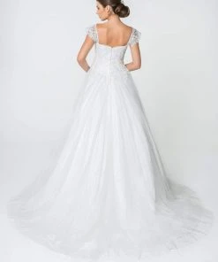 Elizabeth K - GL2817 Embellished Sweetheart Wedding Gown