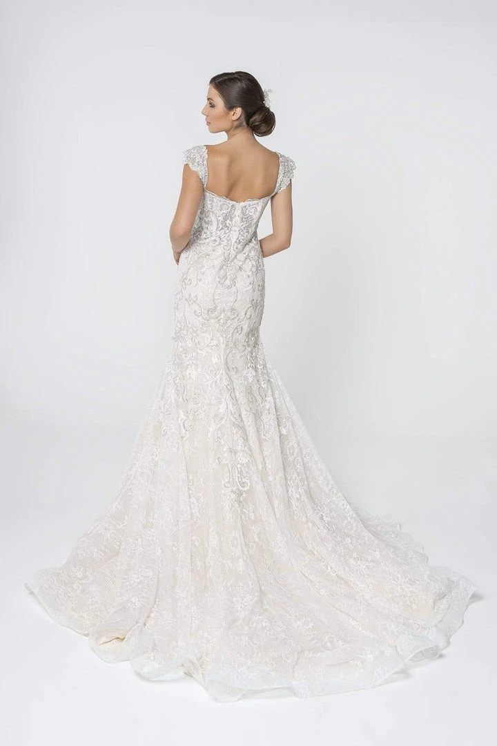 Elizabeth K - GL2822 Jewel Embroidered Sweetheart Trumpet Gown 4 Elizabeth K - GL2822 Jewel Embroidered Sweetheart Trumpet Gown