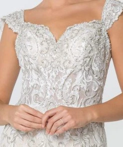 Elizabeth K - GL2822 Jewel Embroidered Sweetheart Trumpet Gown 8 Elizabeth K - GL2822 Jewel Embroidered Sweetheart Trumpet Gown