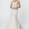 Elizabeth K - GL2822 Jewel Embroidered Sweetheart Trumpet Gown