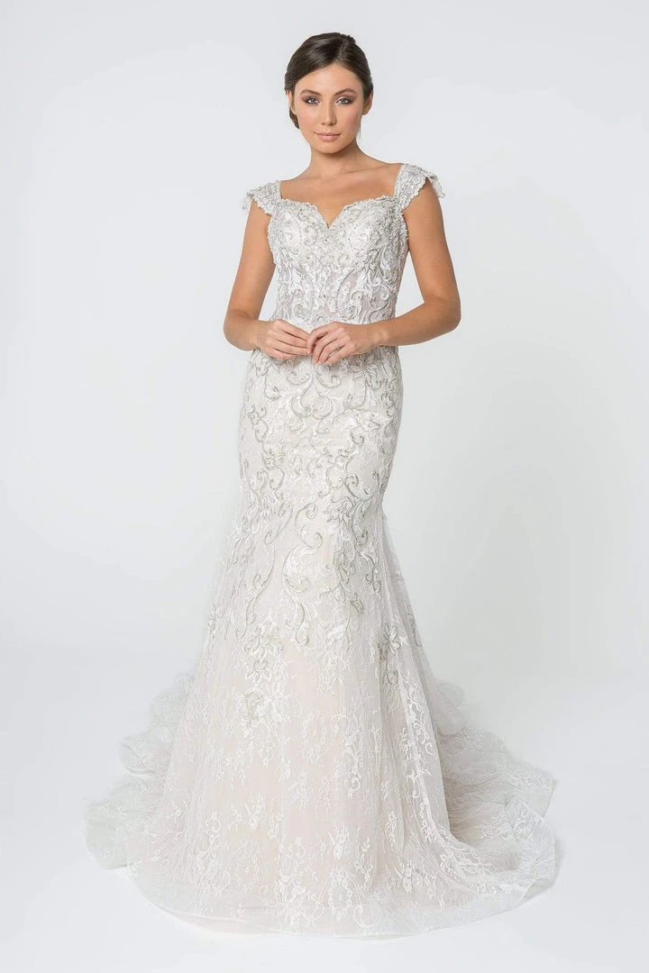 Elizabeth K - GL2822 Jewel Embroidered Sweetheart Trumpet Gown 3 Elizabeth K - GL2822 Jewel Embroidered Sweetheart Trumpet Gown