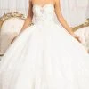 Elizabeth K GL3017 - Strapless Sweetheart Wedding Dress