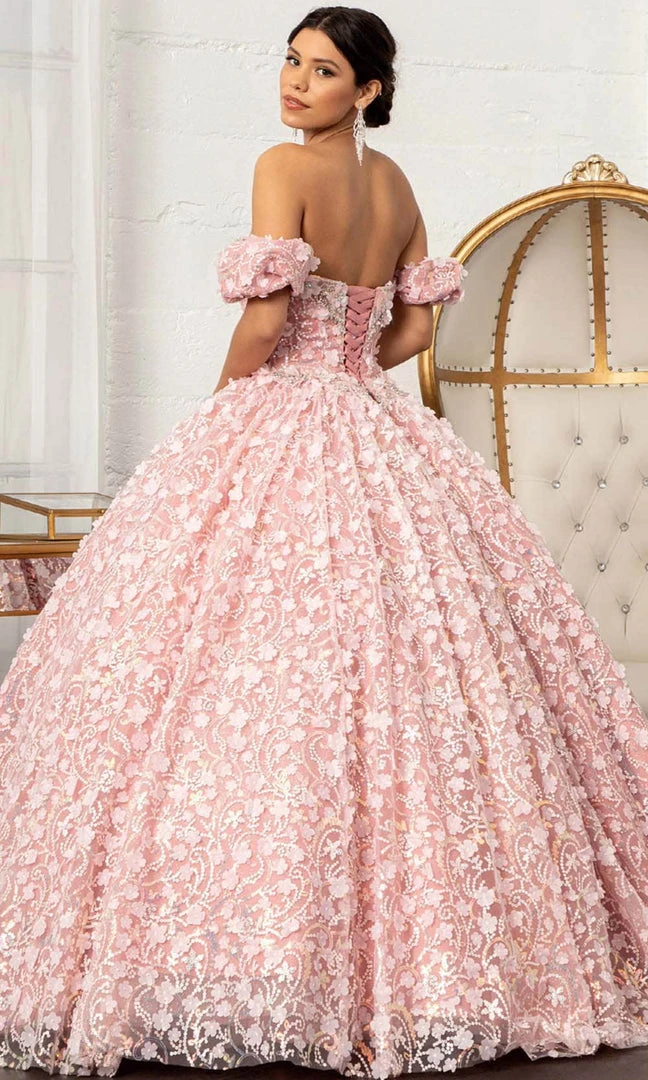 Elizabeth K GL3019 - Off-shoulder Sweetheart Neck Ball Gown 8 Elizabeth K GL3019 - Off-shoulder Sweetheart Neck Ball Gown