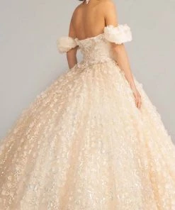 Elizabeth K GL3019 - Off-shoulder Sweetheart Neck Ball Gown 12 Elizabeth K GL3019 - Off-shoulder Sweetheart Neck Ball Gown