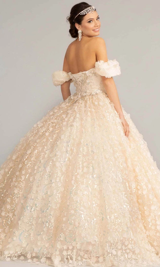 Elizabeth K GL3019 - Off-shoulder Sweetheart Neck Ball Gown 4 Elizabeth K GL3019 - Off-shoulder Sweetheart Neck Ball Gown