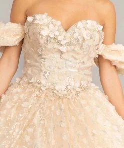 Elizabeth K GL3019 - Off-shoulder Sweetheart Neck Ball Gown 13 Elizabeth K GL3019 - Off-shoulder Sweetheart Neck Ball Gown