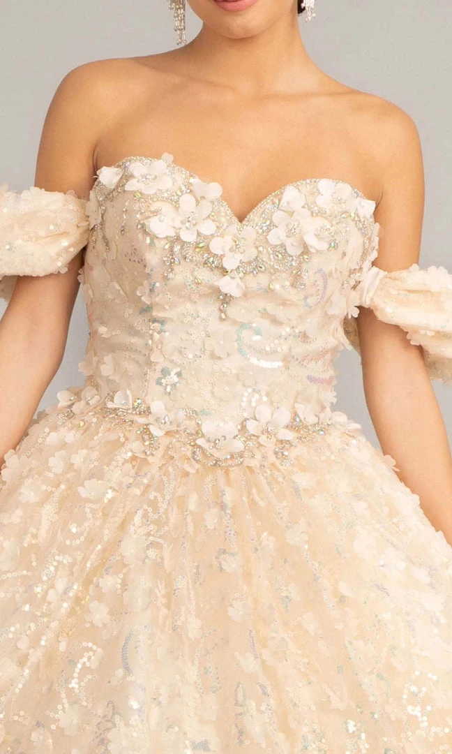 Elizabeth K GL3019 - Off-shoulder Sweetheart Neck Ball Gown 5 Elizabeth K GL3019 - Off-shoulder Sweetheart Neck Ball Gown