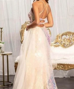 Elizabeth K GL3026 - Colorful Sequin Mermaid Dress 8 Elizabeth K GL3026 - Colorful Sequin Mermaid Dress