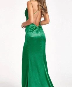 Elizabeth K GL3038 - Crisscrossed Back Evening Gown 15 Elizabeth K GL3038 - Crisscrossed Back Evening Gown