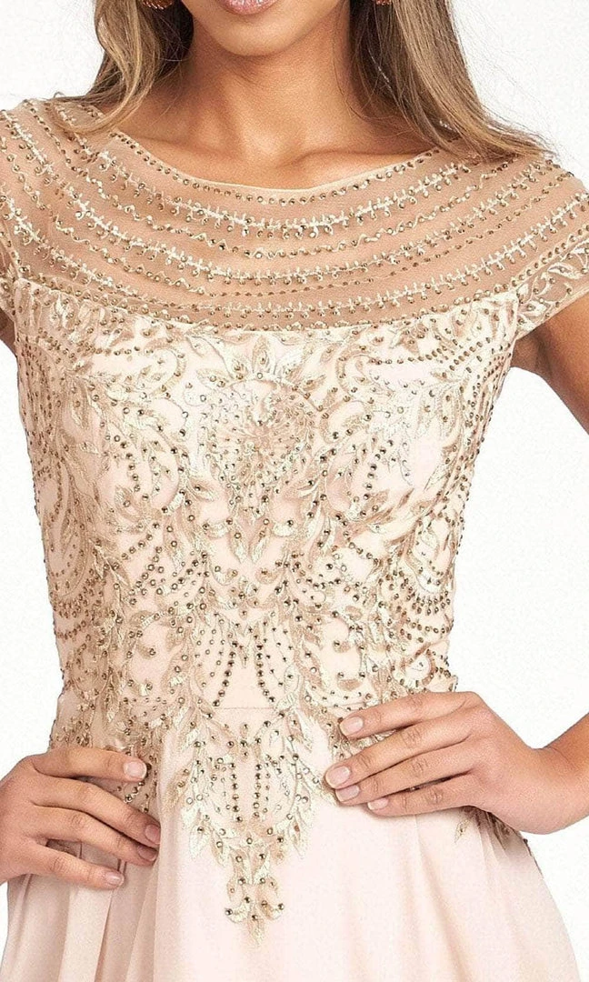 Elizabeth K GL3065 - Embroidered Scoop Formal Gown 5 Elizabeth K GL3065 - Embroidered Scoop Formal Gown