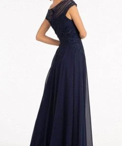 Elizabeth K GL3065 - Embroidered Scoop Formal Gown 27 Elizabeth K GL3065 - Embroidered Scoop Formal Gown