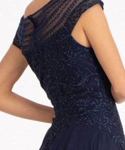 Elizabeth K GL3065 - Embroidered Scoop Formal Gown 29 Elizabeth K GL3065 - Embroidered Scoop Formal Gown