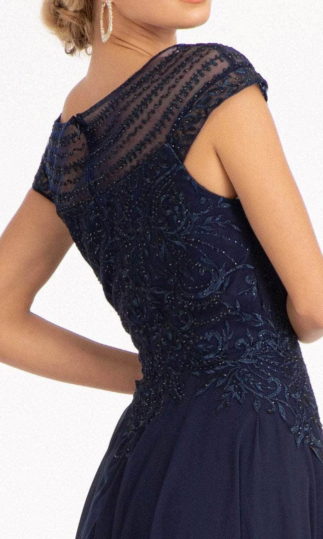 Elizabeth K GL3065 - Embroidered Scoop Formal Gown 14 Elizabeth K GL3065 - Embroidered Scoop Formal Gown