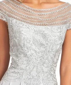 Elizabeth K GL3065 - Embroidered Scoop Formal Gown 32 Elizabeth K GL3065 - Embroidered Scoop Formal Gown