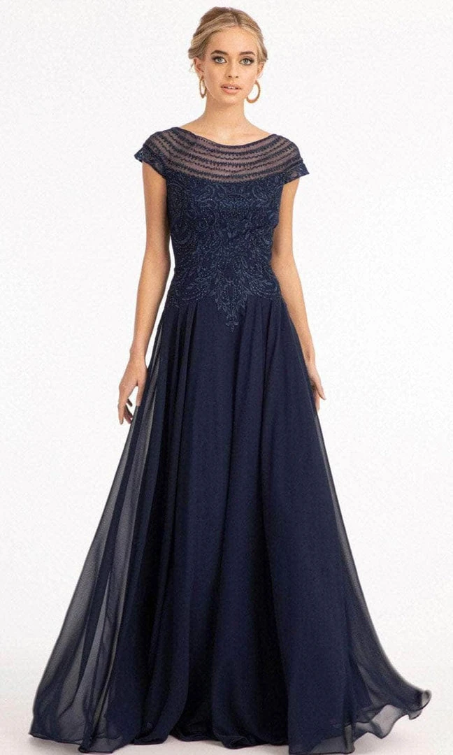 Elizabeth K GL3065 - Embroidered Scoop Formal Gown 11 Elizabeth K GL3065 - Embroidered Scoop Formal Gown